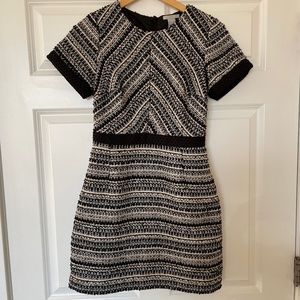 H&M Tweed Boucle Mini Dress